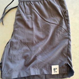 George Charcoal Swim Shorts SZ LG 36-38